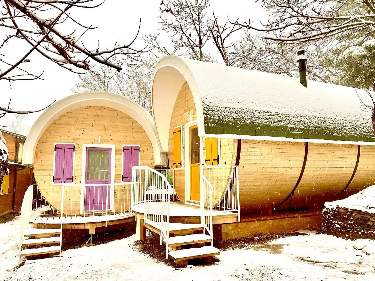 Glamping Villaggio Parco Dei Castagni 4 Stelle Montecreto Italien