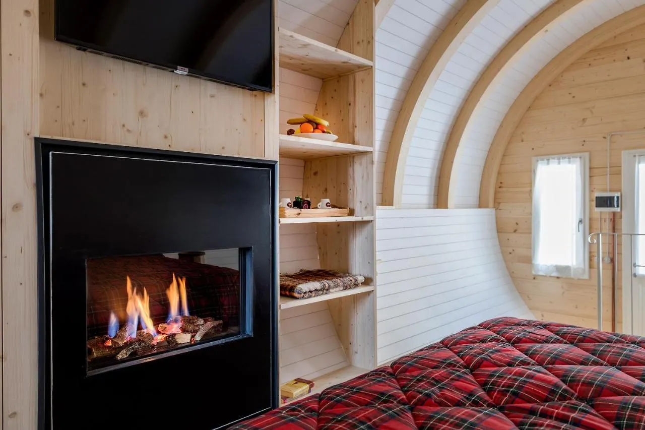 Glamping Villaggio Parco Dei Castagni 4 Stelle Montecreto Italien