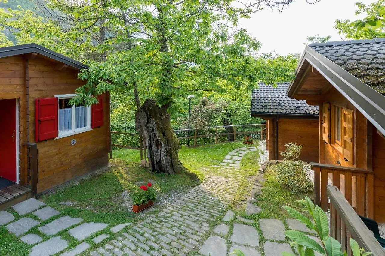 Glamping Villaggio Parco Dei Castagni 4 Stelle Montecreto Campingplatz