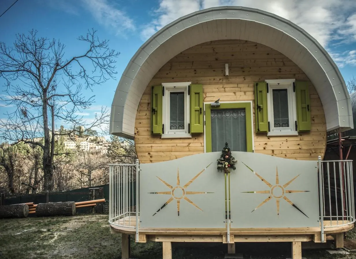 Campingplatz Glamping Villaggio Parco Dei Castagni 4 Stelle Montecreto