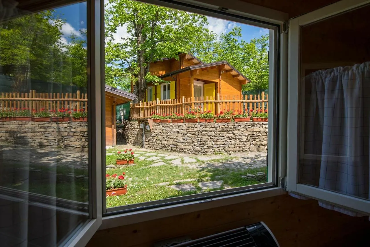 Campingplatz Glamping Villaggio Parco Dei Castagni 4 Stelle Montecreto